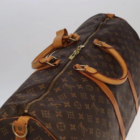 LOUIS VUITTON Monogram Keepall Bandouliere 60 Boston Bag - Picture 6 of 16